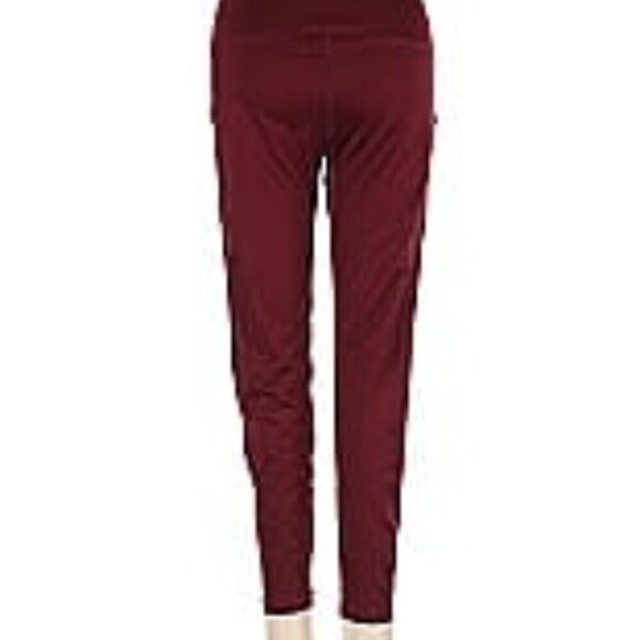 Ideology Solid Burgundy Yoga Pants - Picture 10 of 10